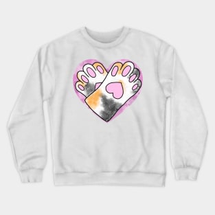 Calico toe beans Crewneck Sweatshirt